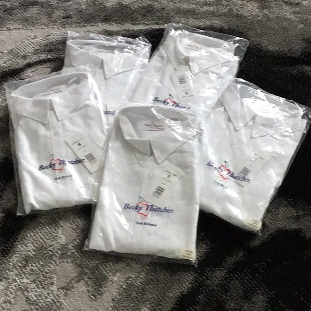 Women's Classic White Button Down Shirt